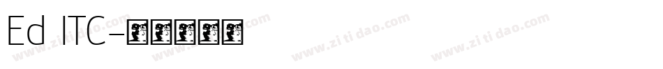 Ed ITC字体转换